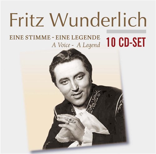 Cover for Fritz Wunderlich · Wunderlich / Eine Stimme / Eine Legende (CD) (2011)