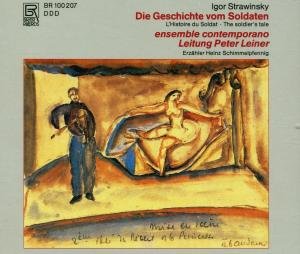 Cover for Stravinsky / Leiner / Ensemble Contemporano · L'histoire Du Soldat (CD) (1994)