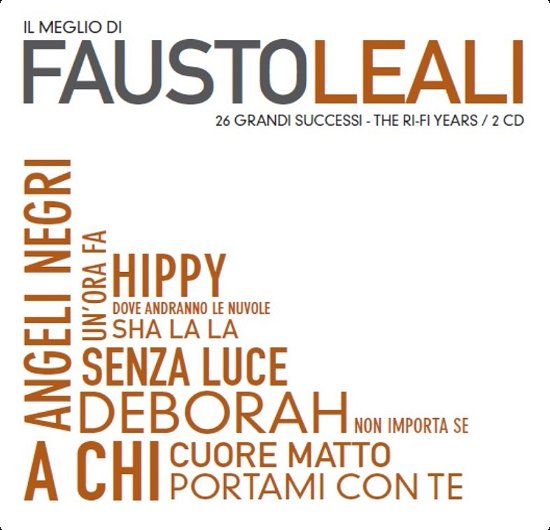 Cover for Fausto Leali · Il Meglio Di Fausto Leali (CD) (2018)