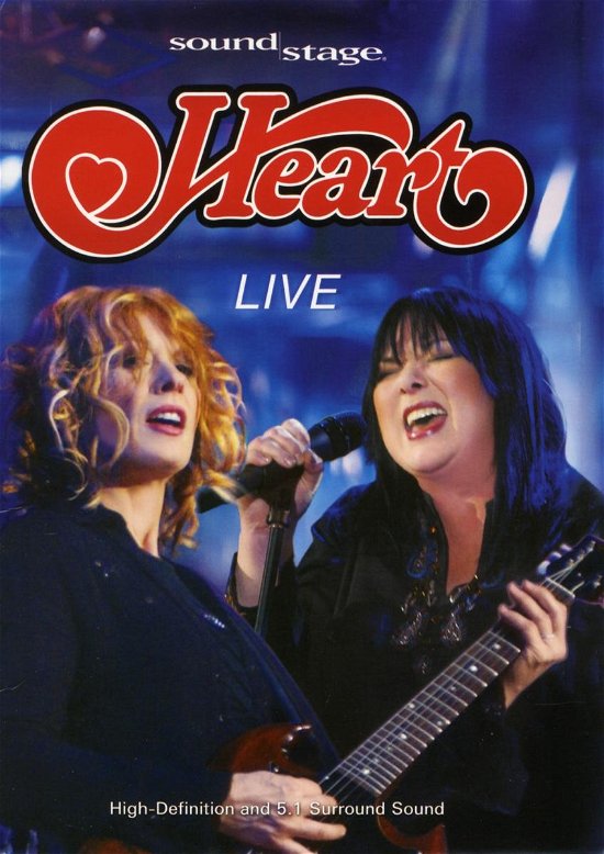 Cover for Heart · Live (DVD) (2008)