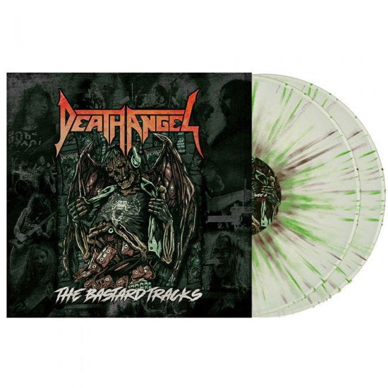 Cover for Death Angel · The Bastard Tracks (Grey / Green Splatter) (LP) (2022)