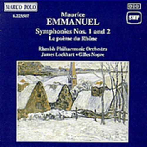 Cover for Lockhart / Nopre / Rhein. Ph. Orch · Sinfonien 1+2/Le Poeme Du Rh. *s* (CD) (1993)