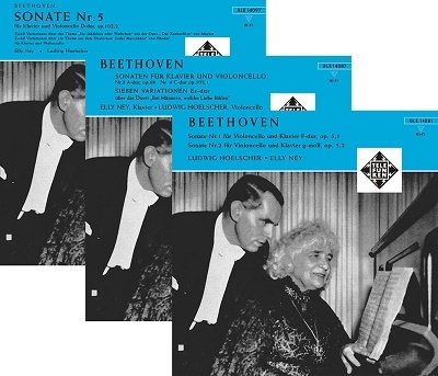Cover for Ludwig Hoelscher · Beethoven: Complete Cello Sonatas (LP) [Japan Import edition] (2021)