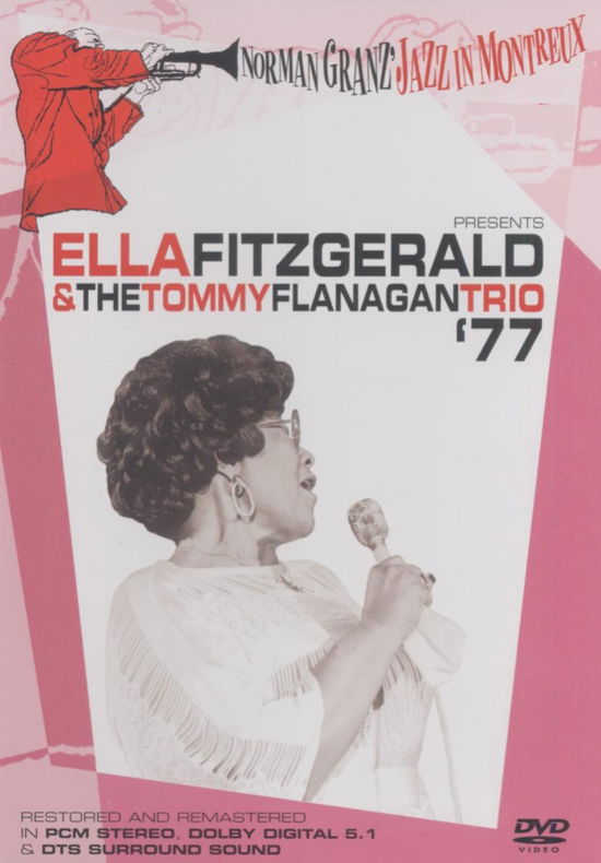 Cover for Ella Fitzgerald And The Tommy Flanagan Trio 77 · Norman Granz Jazz In Montreux (DVD) (2014)