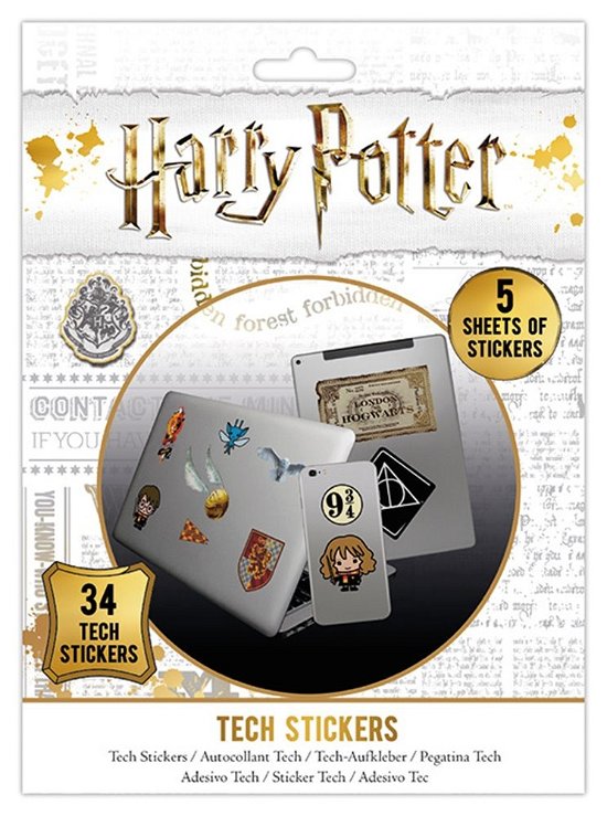 Harry Potter - Stickers - Merchandise - Pyramid - 5050293474076 - July 3, 2021