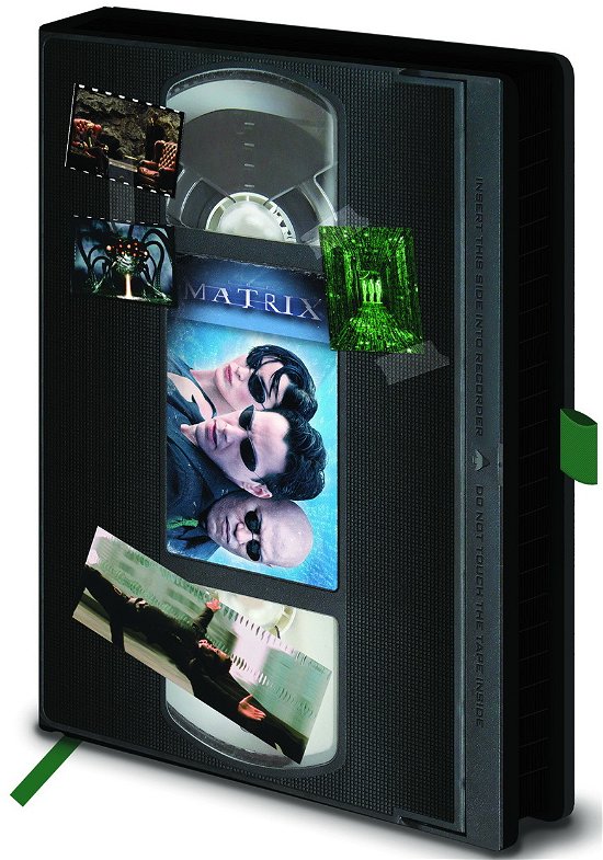 Cover for Matrix: Pyramid · The Matrix (VHS) A5 Premium VHS Notebook (MERCH) (2024)