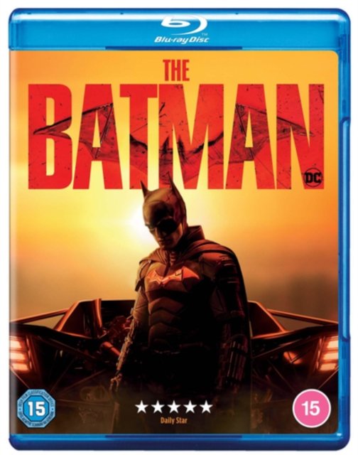 Cover for Batman the 1 Disc BD · Batman - The Batman (Blu-ray) (2022)
