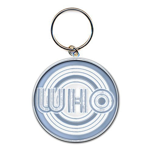 The Who Keychain: Circles Logo (Enamel In-fill) - The Who - Produtos - Bravado - 5055295305076 - 22 de outubro de 2014