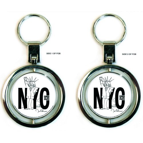 John Lennon Keychain: New York City (Spinner) - John Lennon - Marchandise - Epic Rights - 5055295318076 - 21 octobre 2014