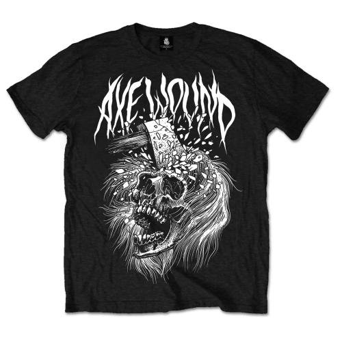 Cover for Axewound · Axewound Unisex T-Shirt: Skull (T-shirt) [size S] [Black - Unisex edition] (2015)