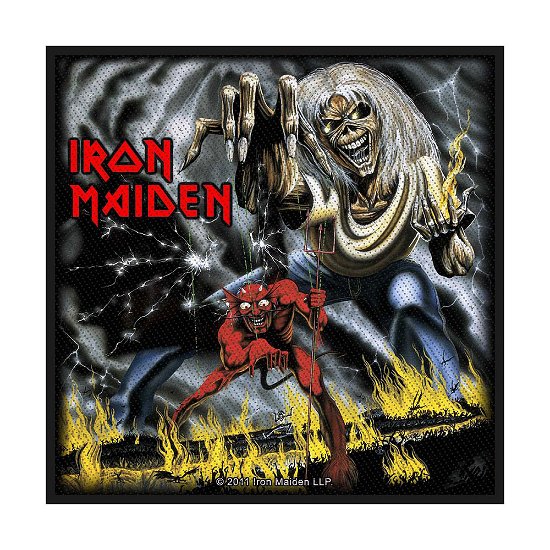 Cover for Iron Maiden · Number of the Beast (Packaged) (Patch) [Black edition] (2019)