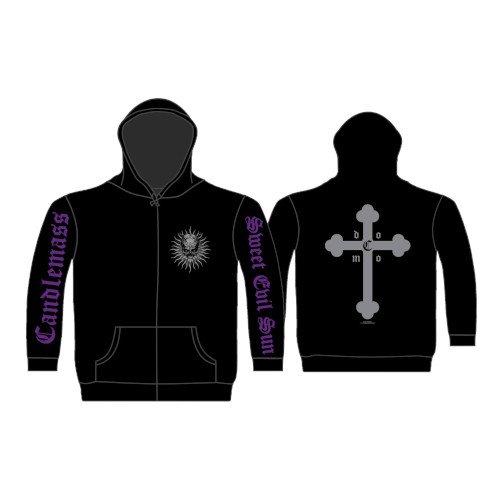 Cover for Candlemass · Zip Hood - Sweet Evil Sun (CLOTHES) [size L] (2023)