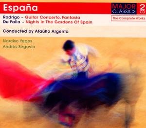 Cover for Andres Segovia - Narciso Yepes · Rodrigo: Guitar Concerto / De Falla: Nights In The Gardens Of Sspain (CD) (2013)