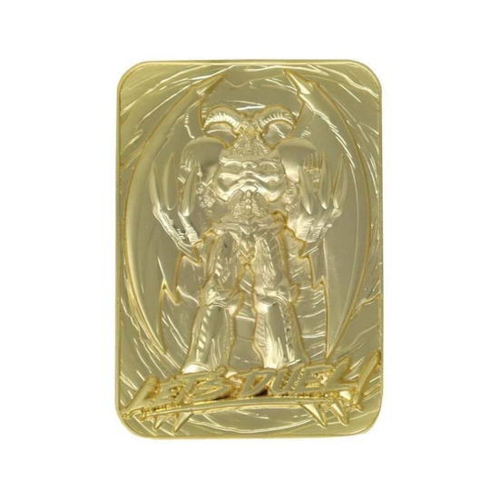 YU-GI-OH! - Summoned Skull - Gold Plated Metal Car - P.Derive - Produtos - IRON GUT PUBLISHING - 5060662466076 - 30 de maio de 2022