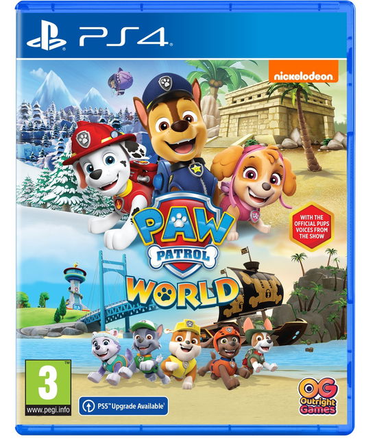 Cover for Bandai Namco Ent UK Ltd · Paw Patrol World (PS4) (2023)