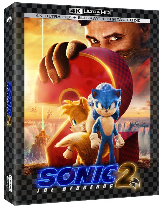 Sonic the Hedgehog 2 Steelbook -  - Film - Paramount - 7333018024076 - August 8, 2022