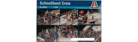 1:35 Figuren · 1:35 Figuren-set Schnellboot Crew (10) (Legetøj)