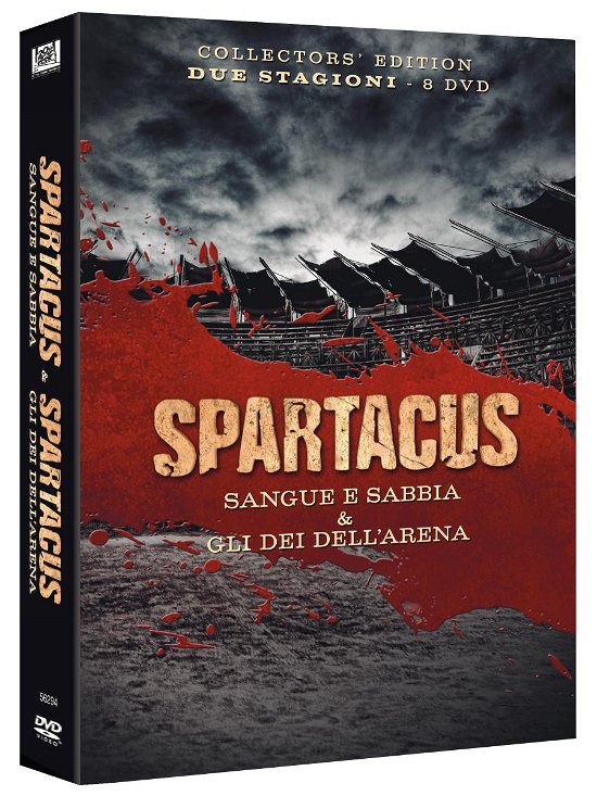 Cover for Spartacus · Spartacus - Gli Dei Dell'Arena / Sangue E Sabbia (Blu-ray)
