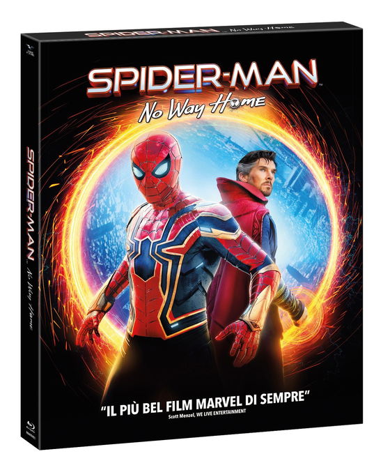 Cover for Spider-man - No Way Home (Blu- (Blu-Ray) (2022)