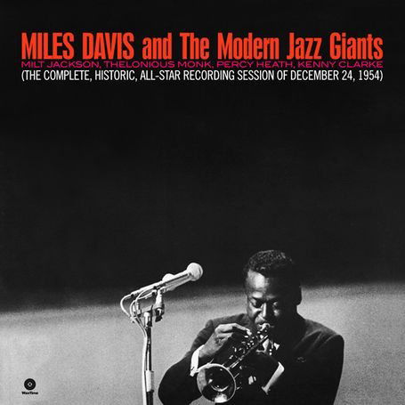 Cover for Miles &amp; Modern Jazz Quartet Davis · Complete All Star Recording 24 December 1954 (LP) (2017)