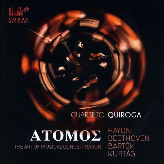 Cover for Cuarteto Quiroga · Atomos: the Art of Musical Concentration (CD) (2023)