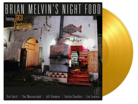 Cover for Brian Melvin · Night Food (LP) [Yellow Vinyl edition] (2022)