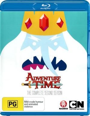 Cover for Adventure Time-season 2 (Blu-ray) (2013)