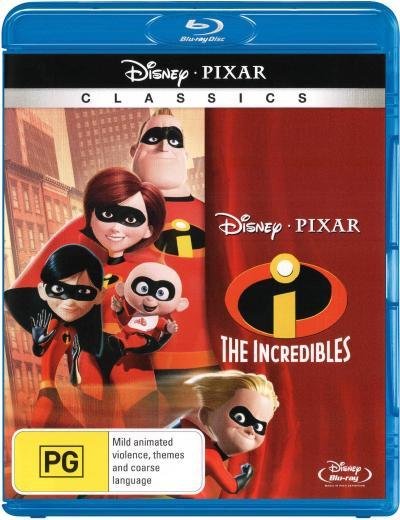 Cover for Incredibles (Blu-ray) (2018)