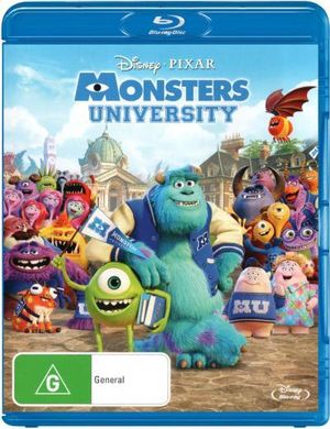 Cover for Monsters University (Blu-ray) (2013)