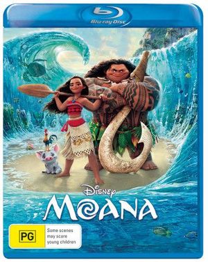 Cover for Moana (Blu-ray) (2017)