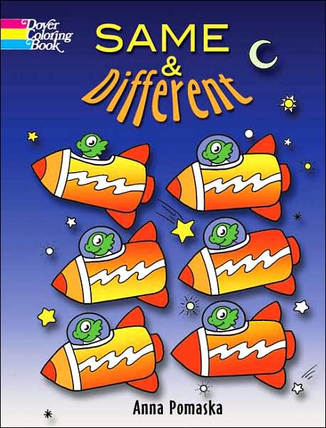 Cover for Anna Pomaska · Same and Different - Dover Coloring Books (Paperback Book) (2007)