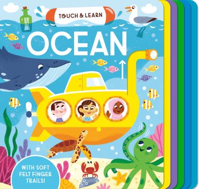 Touch & Learn: Ocean: With colorful felt to touch and feel - Touch & Learn - Becky Davies - Książki - Random House Children's Books - 9780593310076 - 4 maja 2021