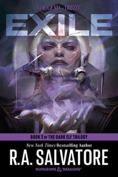 Cover for R.A. Salvatore · Exile: Dungeons &amp; Dragons: Book 2 of The Dark Elf Trilogy (Paperback Book) (2024)