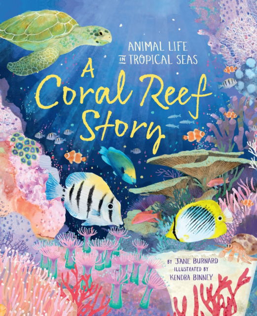 Cover for Jane Burnard · A Coral Reef Story: Animal Life in Tropical Seas - An Arctic Story series (Hardcover Book) (2023)