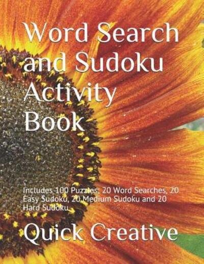 Cover for Quick Creative · Word Search and Sudoku Activity Book (Paperback Book) (2019)