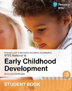 Cover for L3 AAQ BTEC National 2025 Early Childhood Development Ext Cert Student Book (Print) (Paperback Book) (2025)