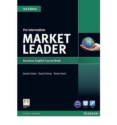 Cover for David Cotton · Market Leader 3rd Edition Pre-Intermediate Coursebook &amp; DVD-Rom Pack - Market Leader (Book) (2012)