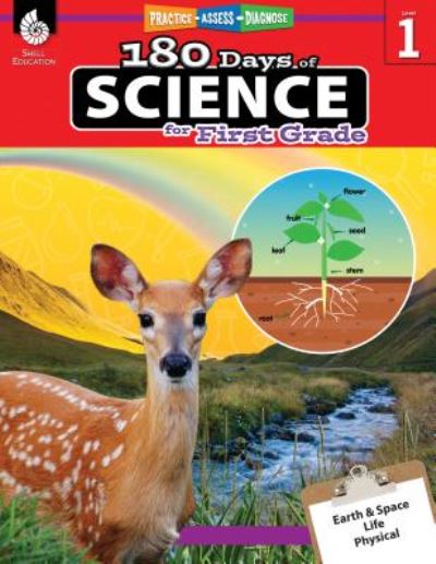 Cover for Lauren Homayoun · 180 Days™: Science for First Grade: Practice, Assess, Diagnose - 180 Days of Practice (Paperback Book) (2018)