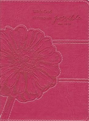 Cover for Christian Art Gifts (Corporate Author) · Pink &quot;All Things Are Possible&quot; Flexcover Journal (Leather Book) [Jou edition] (2013)