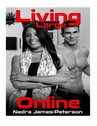 Cover for Nedra James-Peterson · Living Large Online (Pocketbok) (2016)