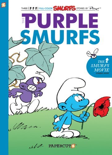The Smurfs #1: The Purple Smurfs - Peyo - Bøger - Papercutz - 9781597072076 - 31. august 2010