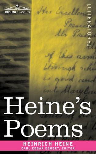 Cover for Heinrich Heine · Heine's Poems (Paperback Book) (2009)