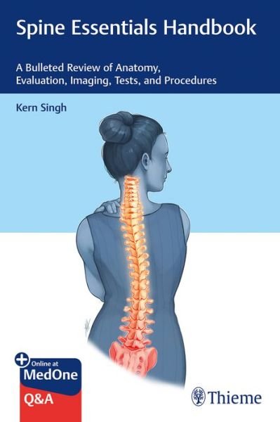 Cover for Kern Singh · Spine Essentials Handbook: A Bulleted Review of Anatomy, Evaluation, Imaging, Tests, and Procedures (Buch) (2019)