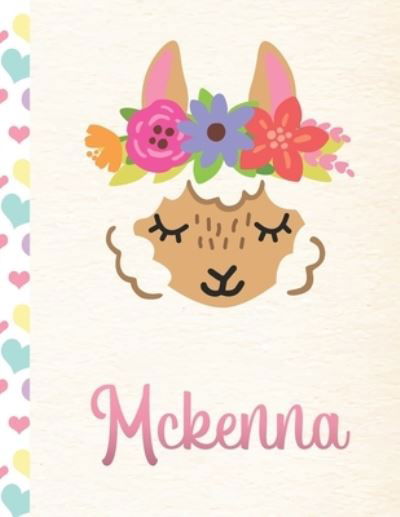 Cover for Llama Handwriting · Mckenna (Paperback Bog) (2019)