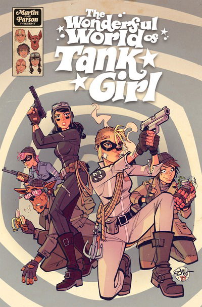 Cover for Alan Martin · The Wonderful World of Tank Girl (Hardcover Book) (2018)