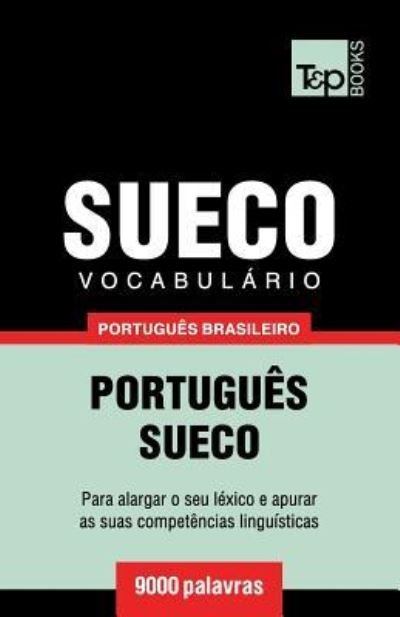 Cover for Andrey Taranov · Vocabulario Portugues Brasileiro-Sueco - 9000 palavras (Pocketbok) (2018)