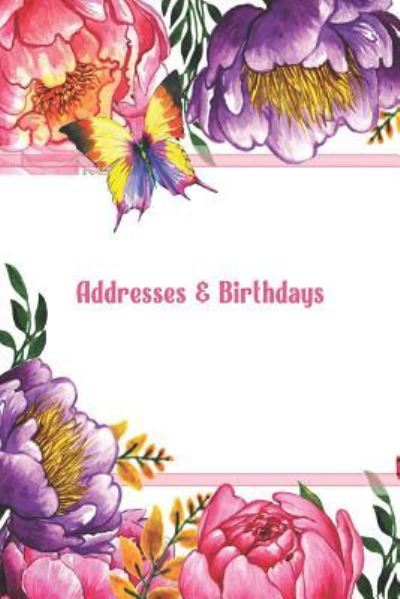 Cover for Andante Press · Addresses &amp; Birthdays (Paperback Book) (2019)