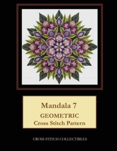 Cover for Kathleen George · Mandala 7: Geometric Cross Stitch Pattern (Paperback Book) [Large type / large print edition] (2019)