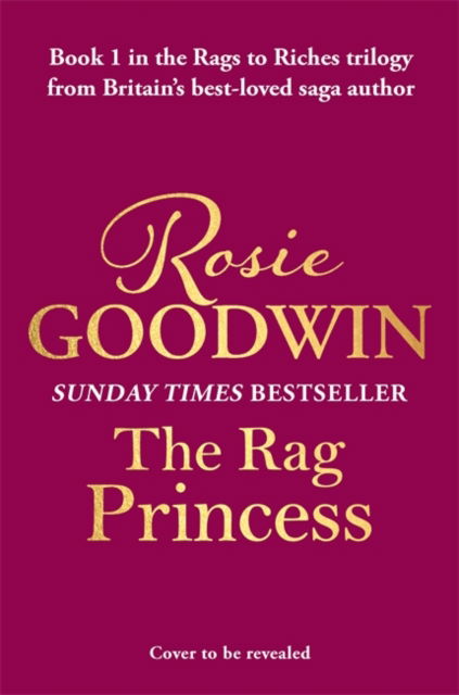 Cover for Rosie Goodwin · The Rag Princess: The first book in the brand-new Rags to Riches trilogy from Britain's best-loved saga author - The Rags to Riches series (Inbunden Bok) (2025)