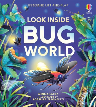 Cover for Minna Lacey · Look Inside Bug World - Look Inside (Board book) (2025)